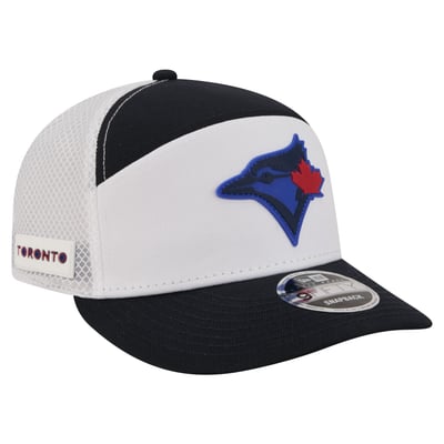 Toronto Blue Jays New Era City Connect Split Panel 9FIFTY Snapback Hat - White